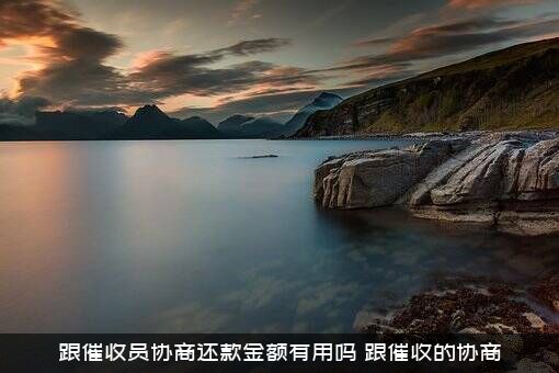 跟催收员协商还款金额有用吗（跟催收的协商）