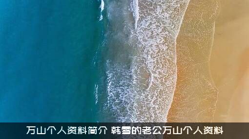 万山个人资料简介（韩雪的老公万山个人资料）