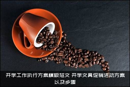 开学工作执行方案模板范文，开学文具促销活动方案以及步骤
