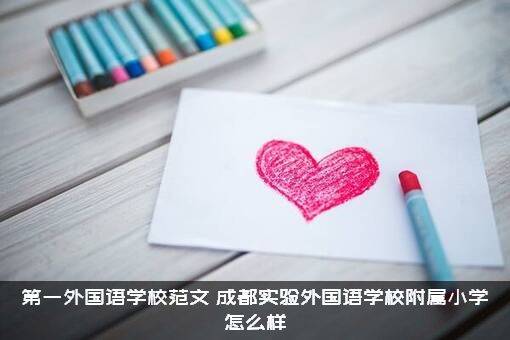 第一外国语学校范文，成都实验外国语学校附属小学怎么样？