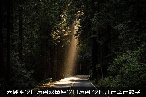 天秤座今日运势双鱼座今日运势，今日开运幸运数字
